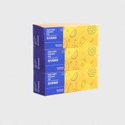 双封条食品保鲜袋 冰箱收纳密封袋--中号25只（盒装）